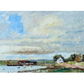 Dell Quay, Near Chichester Signed Limited Edition Giclee Print